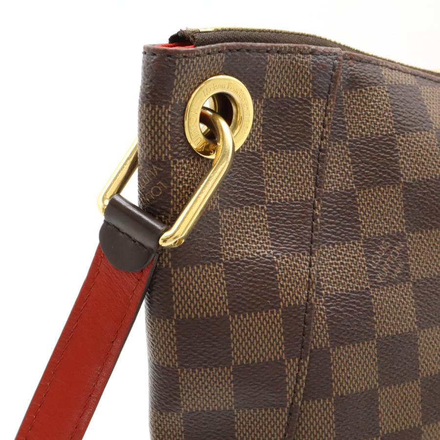 LOUIS VUITTON ルイ ヴィトン ダミエ サウス バンク ショルダーバッグ 斜め掛け フリンジ タッセルチャーム N42230 LOUIS VUITTON（ルイ・ヴィトン） ルイ ヴィトン ダミエ サウス バンク