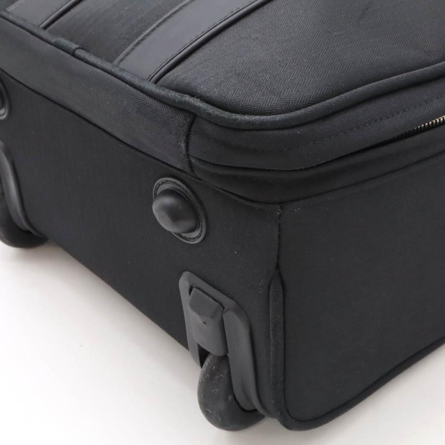 HERMES エルメス アカプルコ キャリーミニ キャリーバッグ スーツケース トラベルバッグ 旅行用 トワルシェブロン キャンバス レザー | HERMES | 02