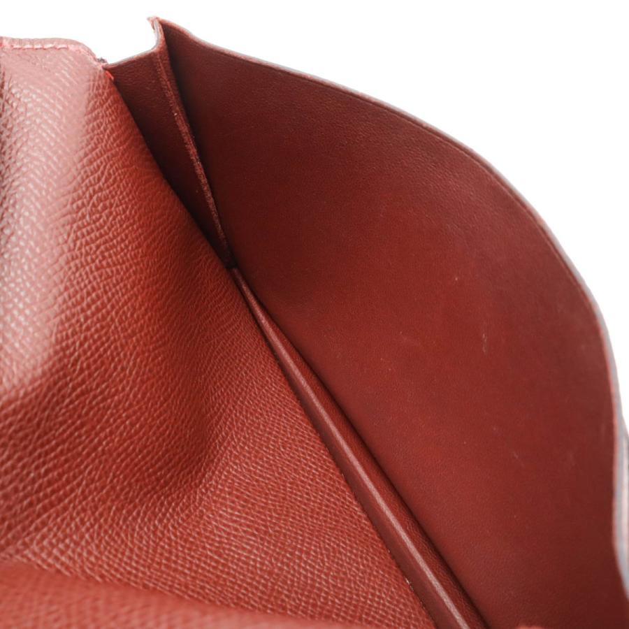 HERMES エルメス ベアンスフレ 2つ折長財布 二つ折り長財布 ヴォーエプソン レザー ボルドー ゴールド金具 □Q刻印 | HERMES | 05