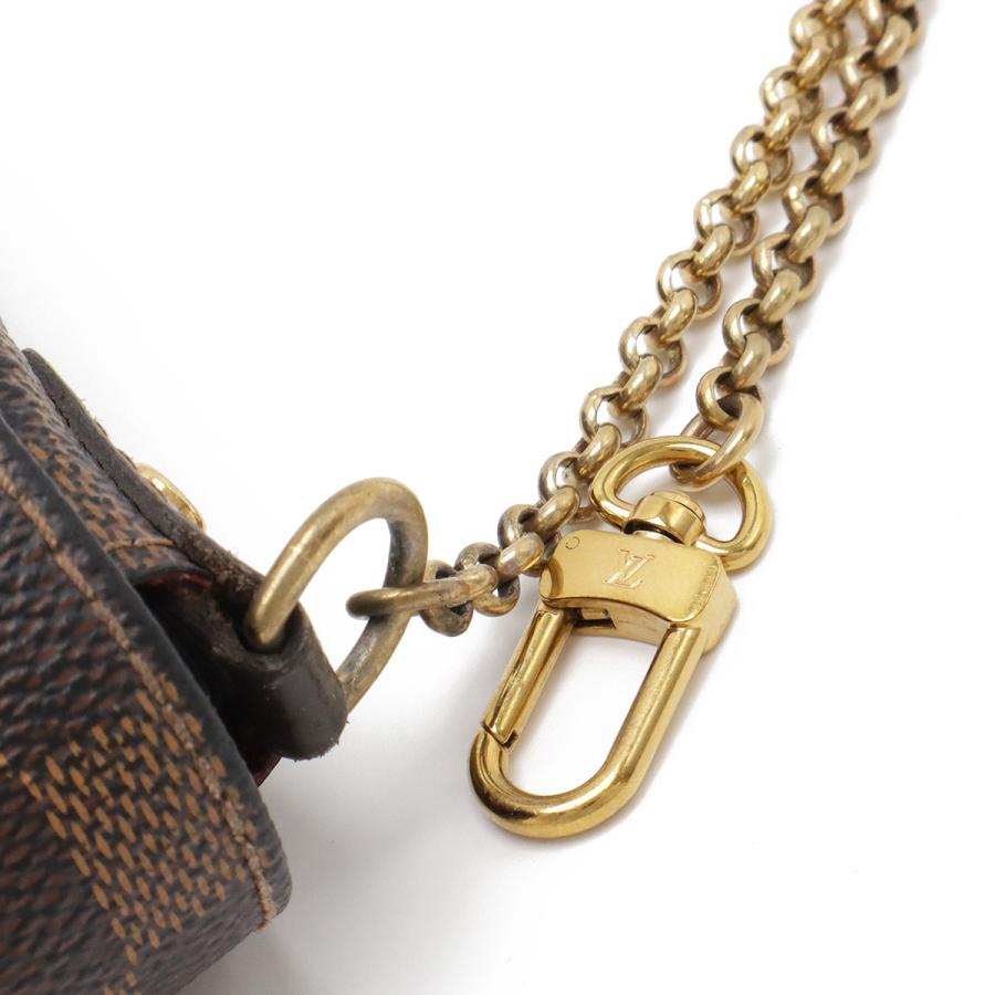 LOUIS VUITTON ルイ ヴィトン ダミエ フェイボリットMM ショルダーバッグ 斜め掛け 2WAY クラッチバッグ アクセサリーポーチ N41129 | LOUIS VUITTON | 04