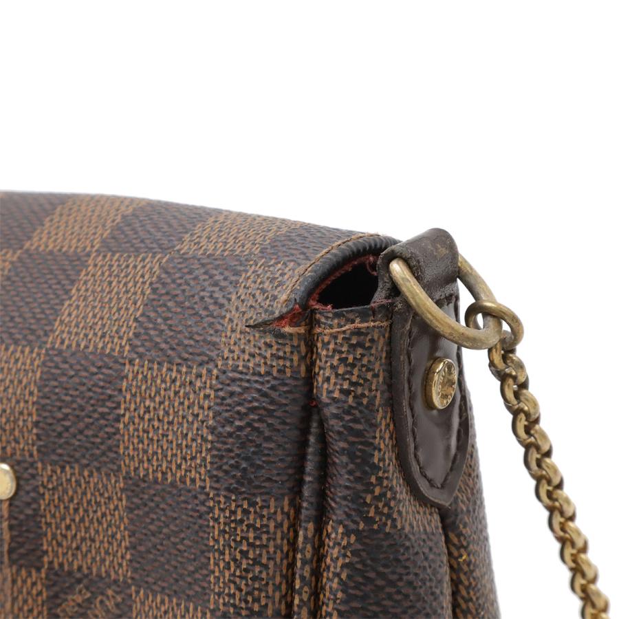 LOUIS VUITTON ルイ ヴィトン ダミエ フェイボリットMM ショルダーバッグ 斜め掛け 2WAY クラッチバッグ アクセサリーポーチ N41129 | LOUIS VUITTON | 05