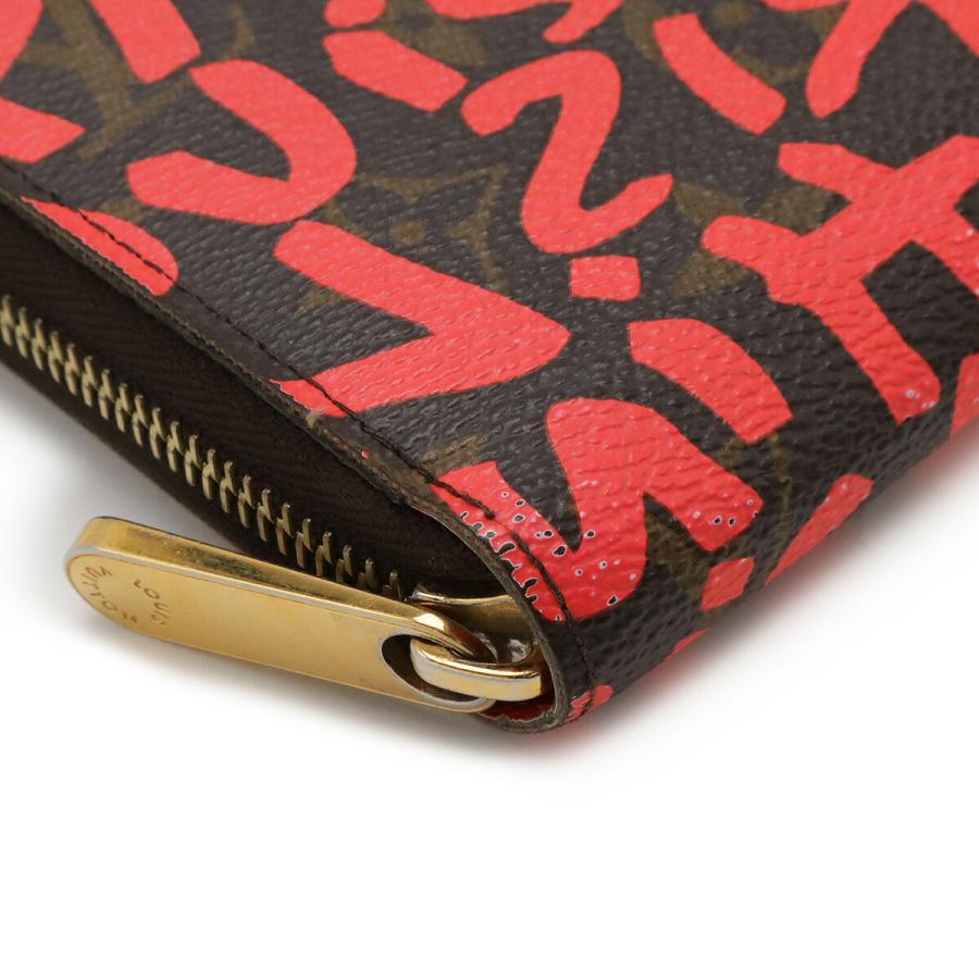 LOUIS VUITTON ルイ ヴィトン モノグラムグラフィティ ジッピーウォレット ラウンドファスナー 長財布 フューシャ ネオンピンク M93710 | LOUIS VUITTON | 02