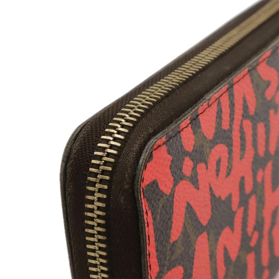 LOUIS VUITTON ルイ ヴィトン モノグラムグラフィティ ジッピーウォレット ラウンドファスナー 長財布 フューシャ ネオンピンク M93710 | LOUIS VUITTON | 03