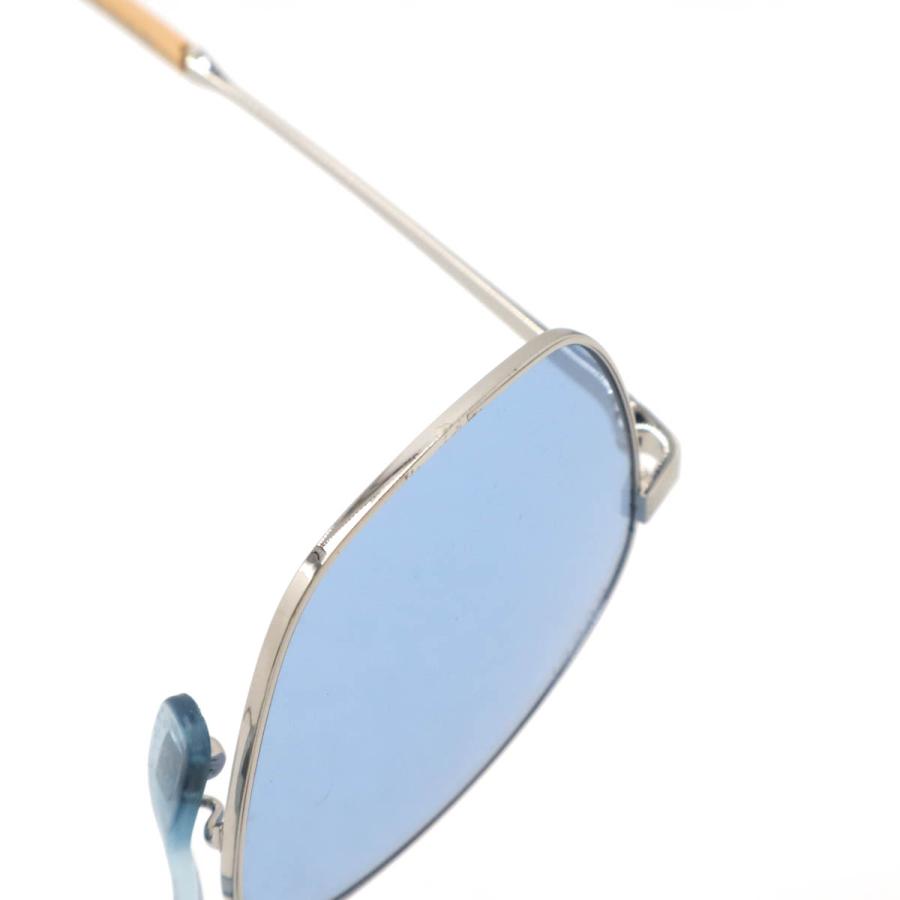 GUCCI グッチ ティアドロップ サングラス アイウェア ブルーレンズ シルバー金具 57□16 145 GG0743S | GUCCI | 04