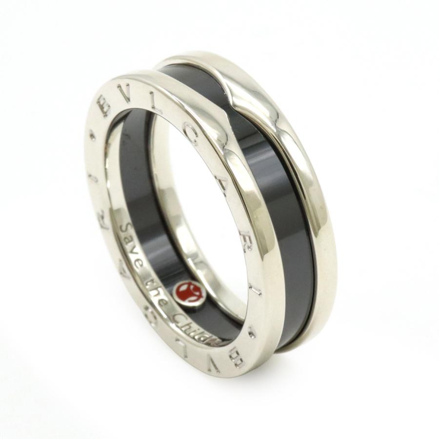 ブルガリ BVLGARI 指輪 セラミック ダイヤモンド #59 【公式通販】