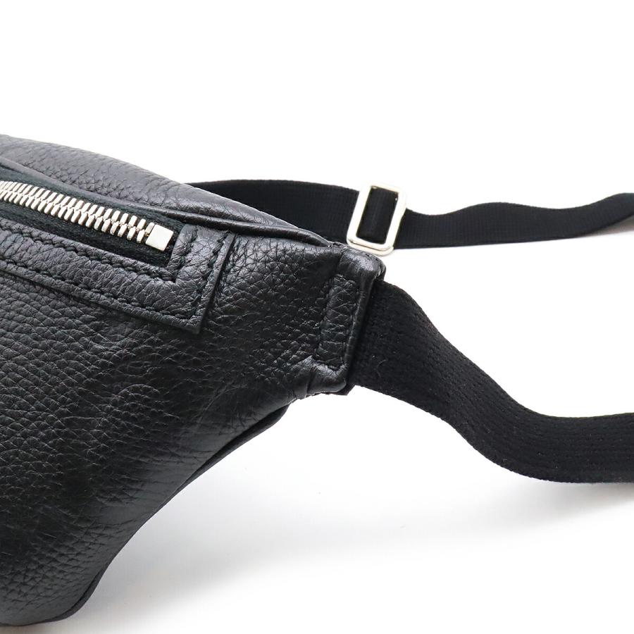 GUCCI グッチ ジャンボGG スモール ベルトバッグ ボディバッグ ウエストポーチ ヒップバッグ レザー ブラック 黒 シルバー金具 658582 | GUCCI | 05