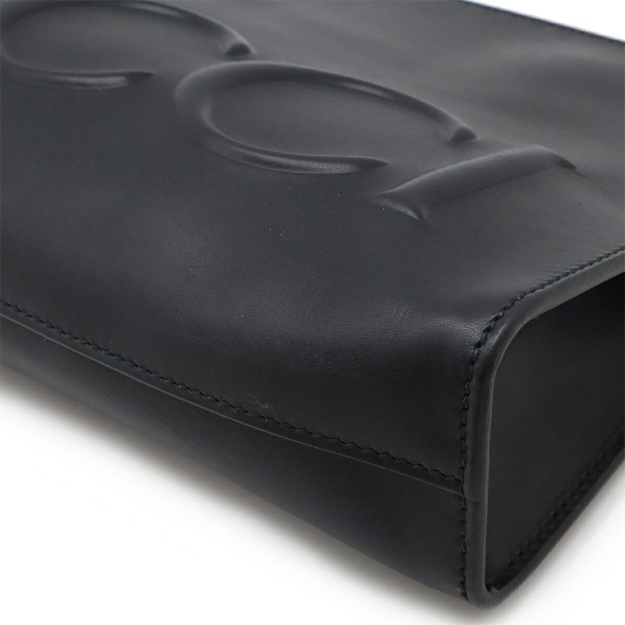 GUCCI（グッチ） ロゴエンボス クラッチバッグ セカンドバッグ レザー