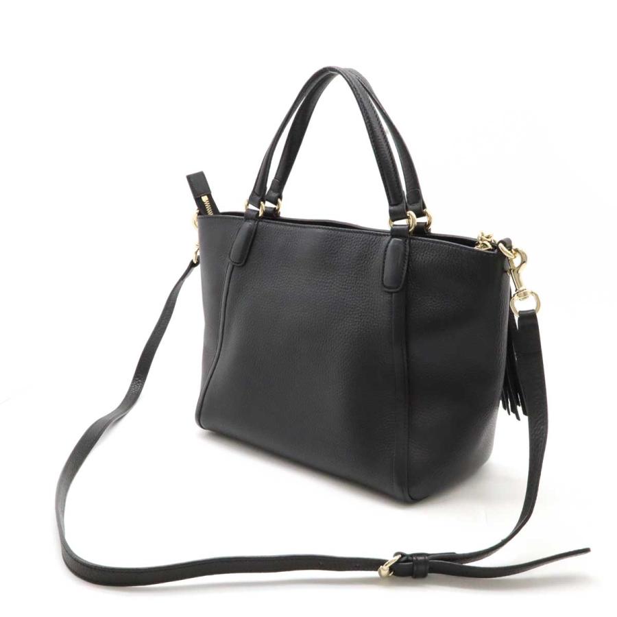 グッチ ソーホー インターロッキングG 2wayバッグ 黒 369176 GUCCI グッチ ソーホー インターロッキングG トートバッグ 2WAY