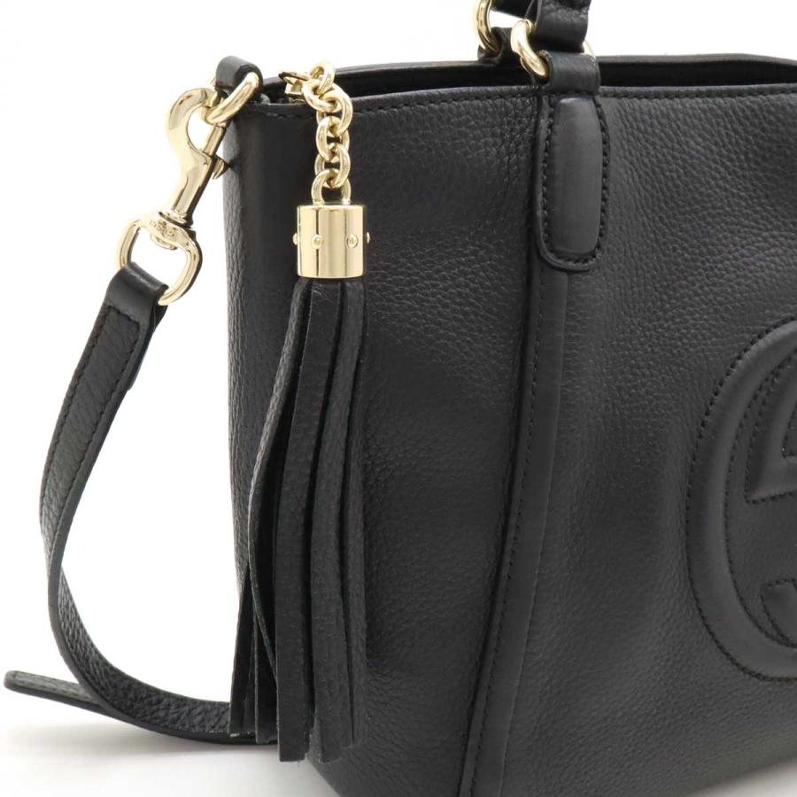 GUCCI グッチ ソーホー インターロッキングG トートバッグ 2WAY