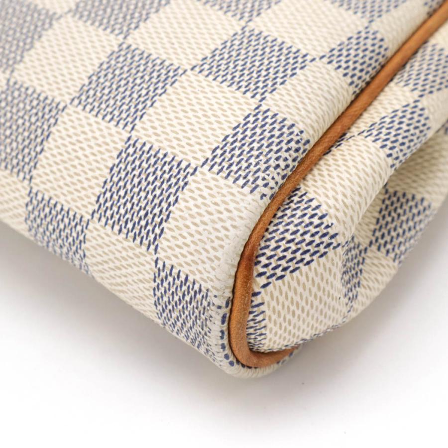 ルイ・ヴィトン ダミエ・アズール エヴァ アクセサリーポーチ ショルダーバッグ LOUIS VUITTON（ルイ・ヴィトン） ルイ ヴィトン ダミエアズール