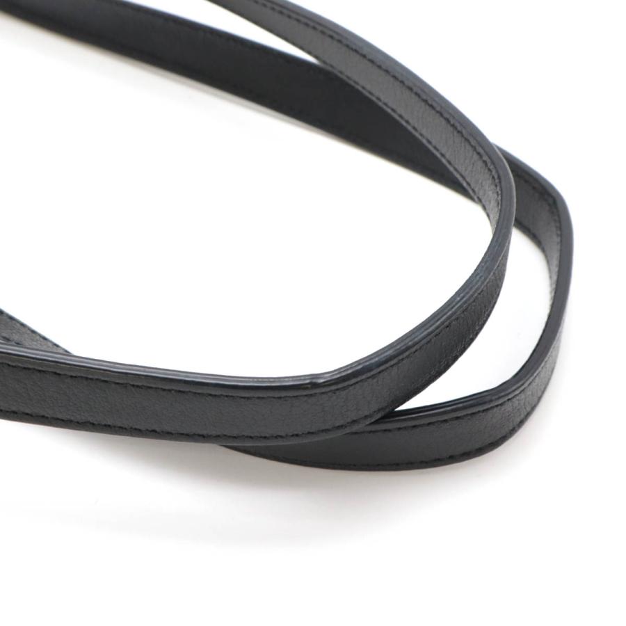 未使用級【付属品完備】サンローランパリ　ショッピングトート ショッピングバッグ サンローラン（レザー） ブラック | Saint