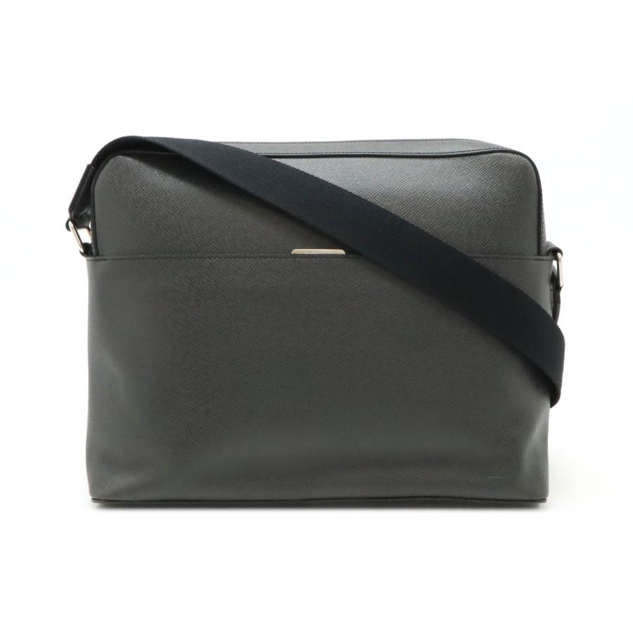 LOUIS VUITTON ルイ ヴィトン タイガ アントン メッセンジャーMM ショルダーバッグ 斜め掛け レザー アルドワーズ 黒 ブラック M33429 | LOUIS VUITTON