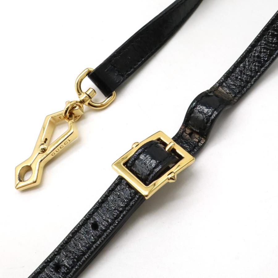 GUCCI グッチ オフィディア シェリーライン ミディアム トップハンドル ハンドバッグ 2WAY ショルダー スエード パテントレザー ブラック 524533 GUCCI（グッチ） オフィディア シェリーライン ミディアム トップ