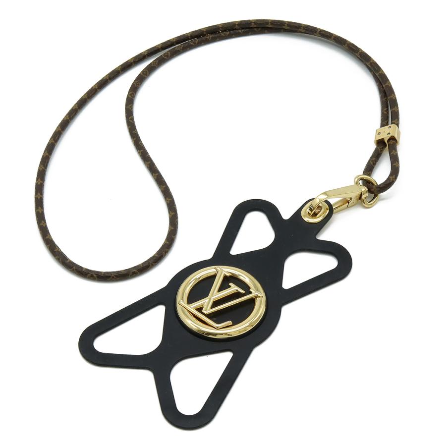 LOUIS VUITTON ルイ ヴィトン モノグラム フォンホルダー ルイーズ iPhone スマホ アクセサリー シリコン ノワール 黒 ブラック M68382 | LOUIS VUITTON