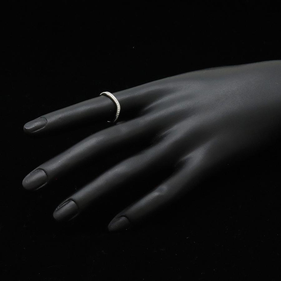 Cartier カルティエ バレリーナ カーブ ウェディングリング 指輪 セミパヴェセッティング Pt950 プラチナ D0.09ct #49 B4093000 | Cartier | 06