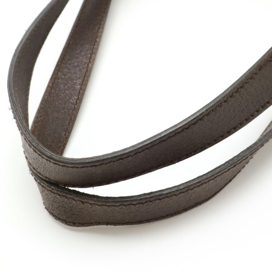 GUCCI グッチ GGキャンバス トートバッグ ラージトート ショルダーバッグ レザー カーキベージュ ダークブラウン 181090 | GUCCI | 05