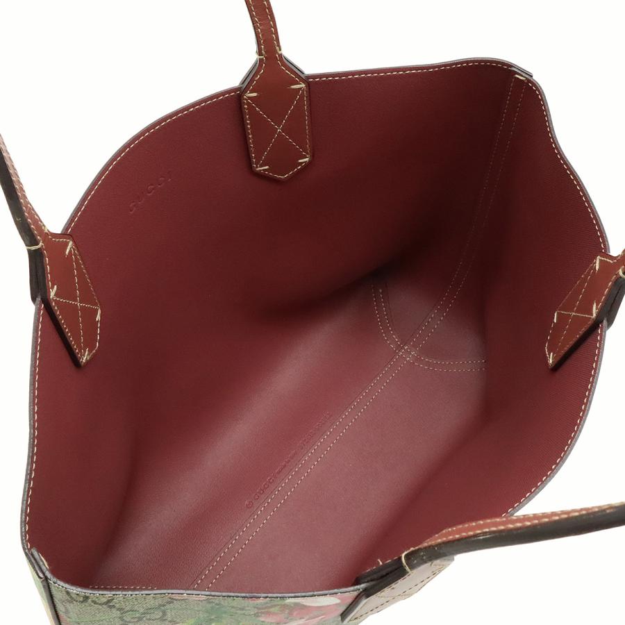 GUCCI（グッチ） GGブルームス GGスプリーム 花柄 リバーシブル トート