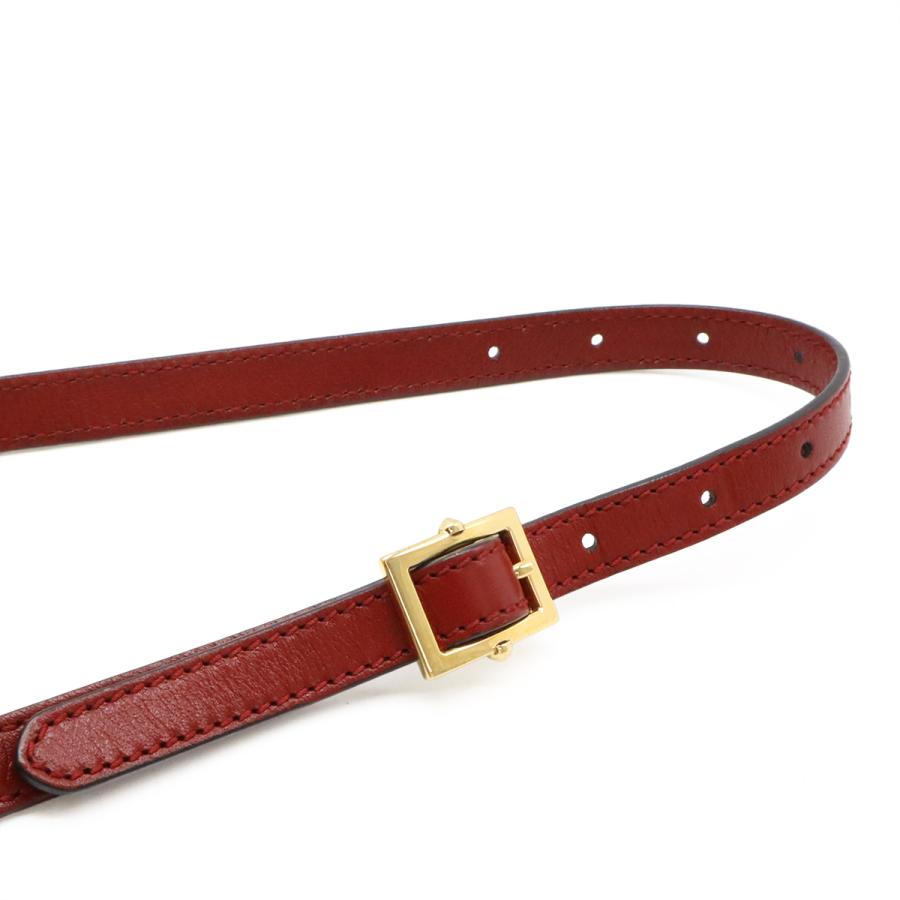 GUCCI グッチ オフィディア スモール シェリーライン ショルダーバッグ ポシェット スエード レザー ネイビー 紺 レッド 赤 ゴールド金具 499621 | GUCCI | 06