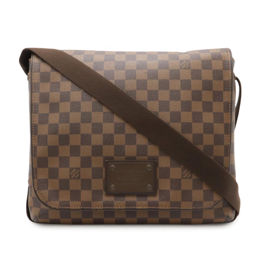 LOUIS VUITTON ルイ ヴィトン ダミエ ブルックリンMM ショルダーバッグ メッセンジャーバッグ 斜め掛け N51211 | LOUIS VUITTON