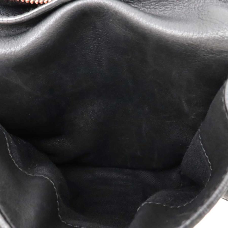 HERMES エルメス キャラバン ホリゾンタルMM トートバッグ 2WAY ショルダーバッグ 斜め掛け ヴォーデルマ レザー ブラック 黒 オレンジ | HERMES | 07