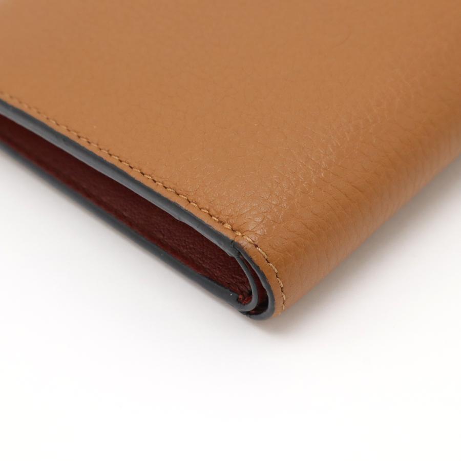 LOEWE ロエベ バーティカルウォレット ミディアム 2つ折財布 二つ折り財布 レザー ライトキャラメル ピーカンカラー ブラウン | LOEWE | 02