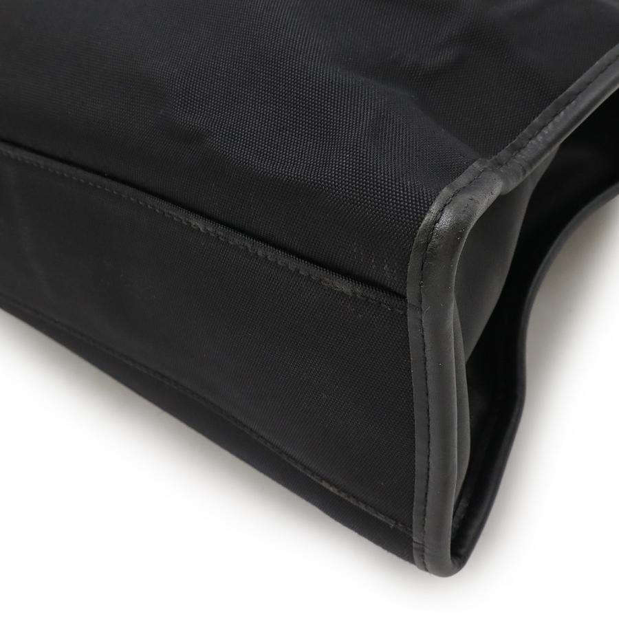 GUCCI グッチ ウェブループ ビジネスバッグ ブリーフケース 書類カバン ナイロンキャンバス レザー ブラック 黒 シルバー金具 246410 | GUCCI | 02