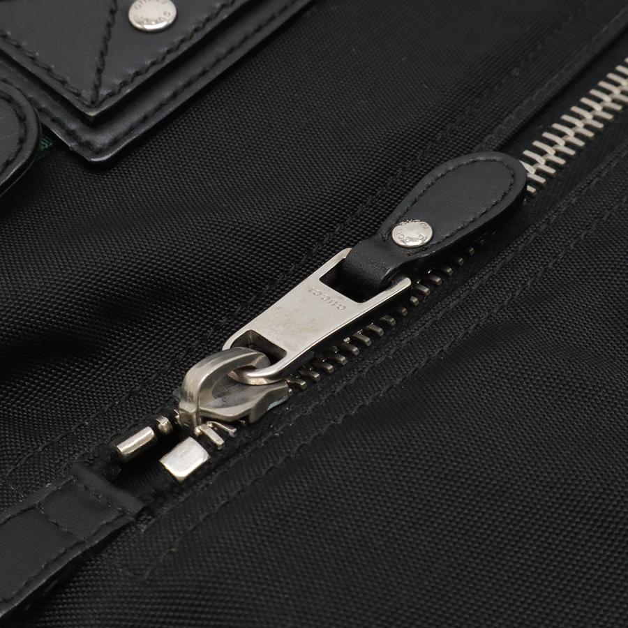 GUCCI グッチ ウェブループ ビジネスバッグ ブリーフケース 書類カバン ナイロンキャンバス レザー ブラック 黒 シルバー金具 246410 | GUCCI | 04