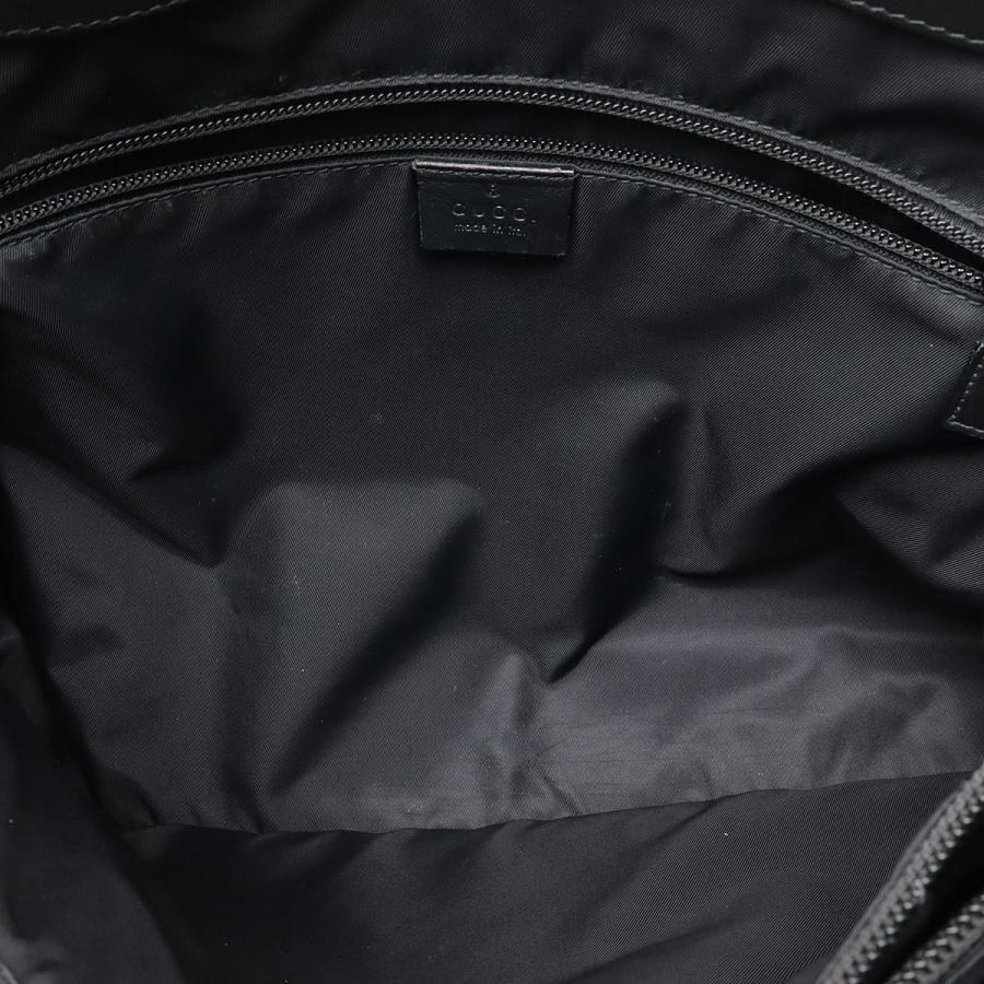 GUCCI グッチ ウェブループ ビジネスバッグ ブリーフケース 書類カバン ナイロンキャンバス レザー ブラック 黒 シルバー金具 246410 | GUCCI | 07