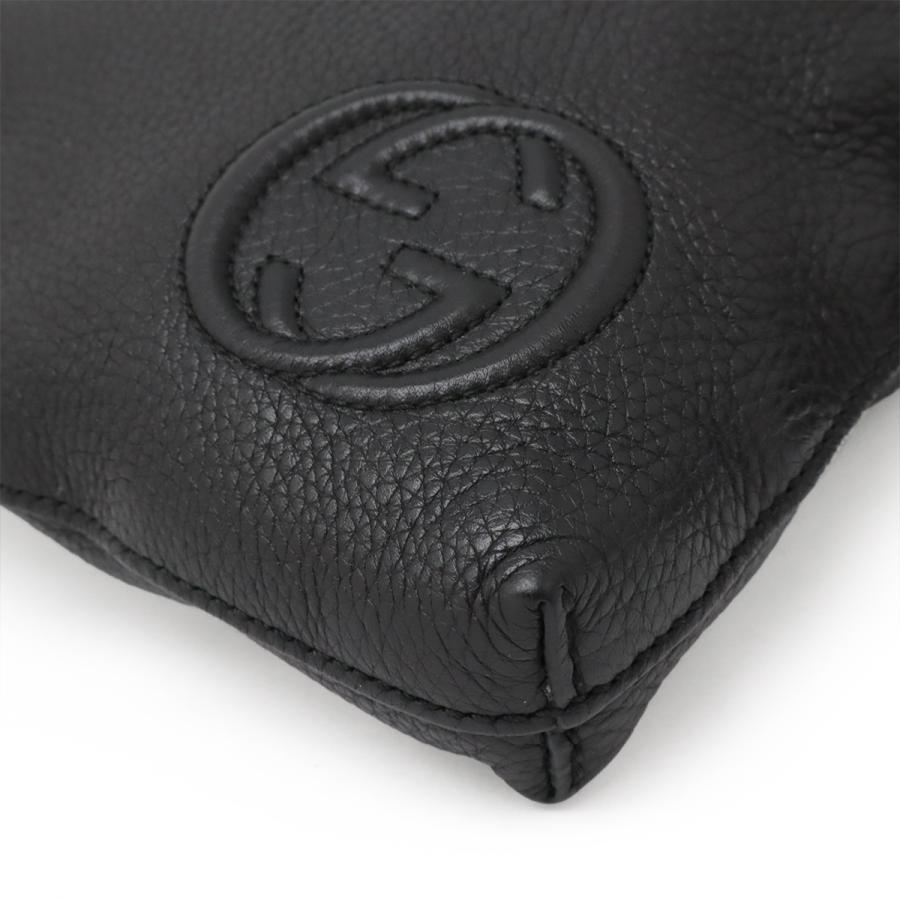 GUCCI（グッチ） ソーホー インターロッキングG ロゴ ショルダーバッグ