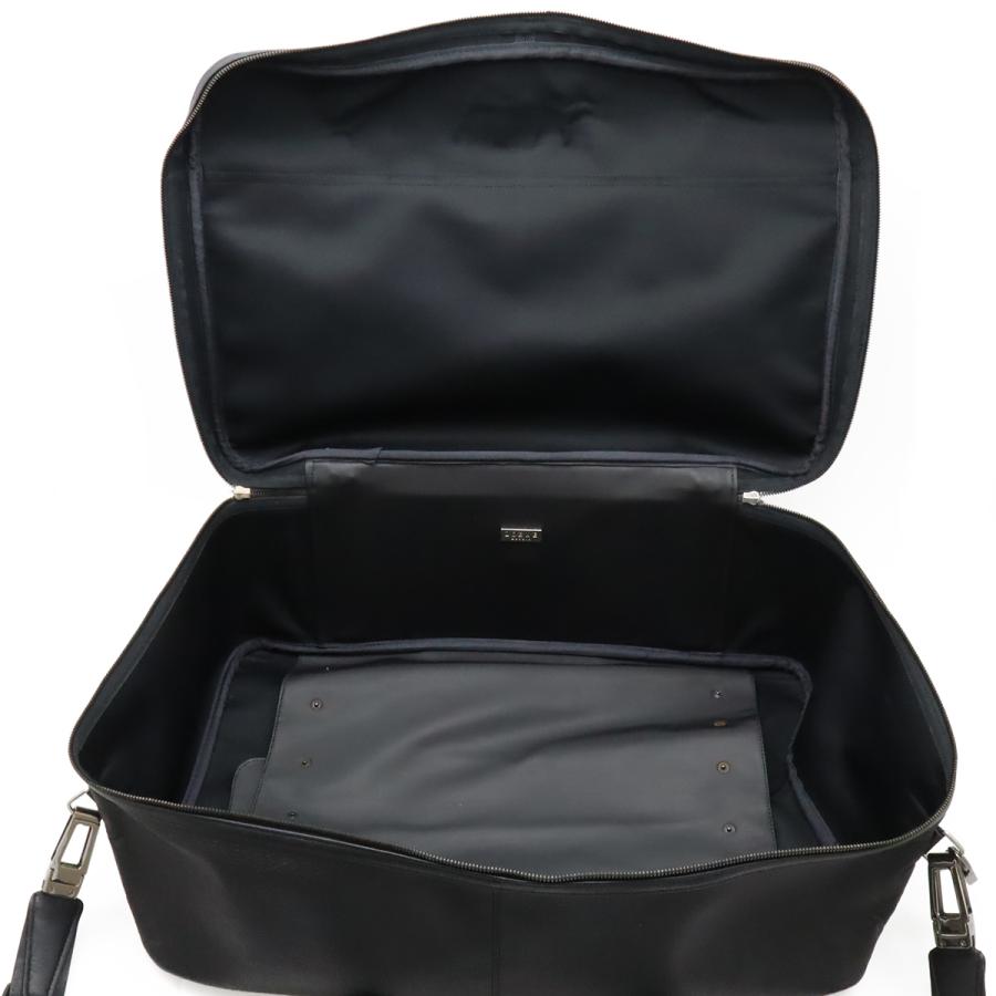 LOEWE ロエベ リピートアナグラム ボストンバッグ トラベルバッグ 旅行カバン 2WAY ショルダーバッグ エンボス加工 PVC レザー ブラック | LOEWE | 05