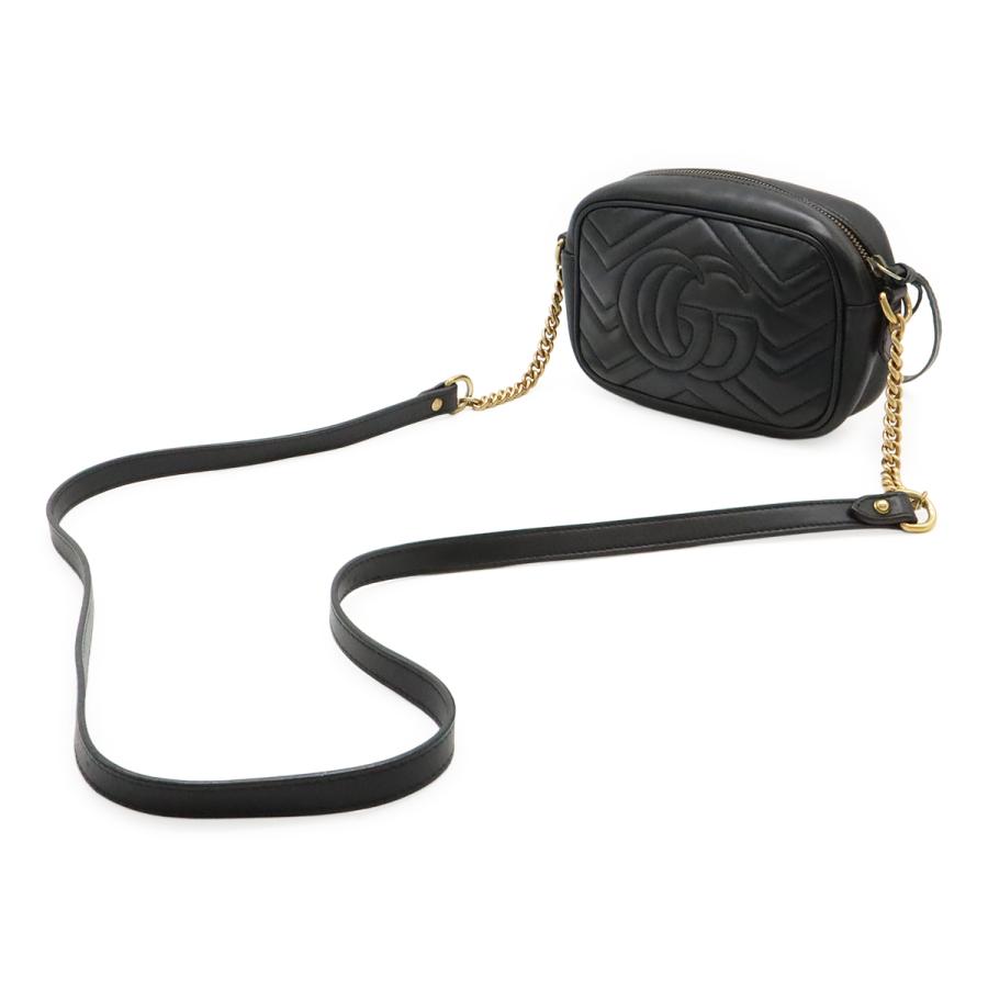 GUCCI（グッチ） GGマーモント キルティング ミニバッグ ショルダー