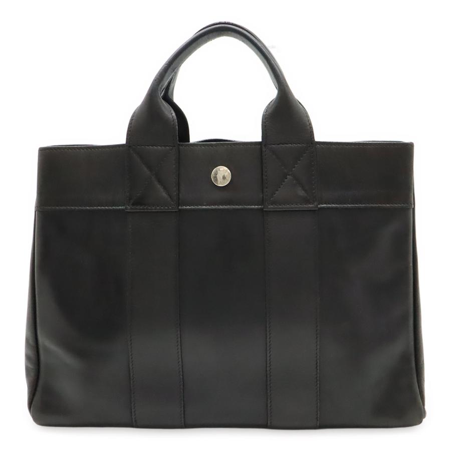 美品 正規品 HERMES エルメス フールトゥ PM レザー ブラック ⬜︎Ｅ HERMES エルメス フールトゥPM トートPM トートバッグ ハンドバッグ