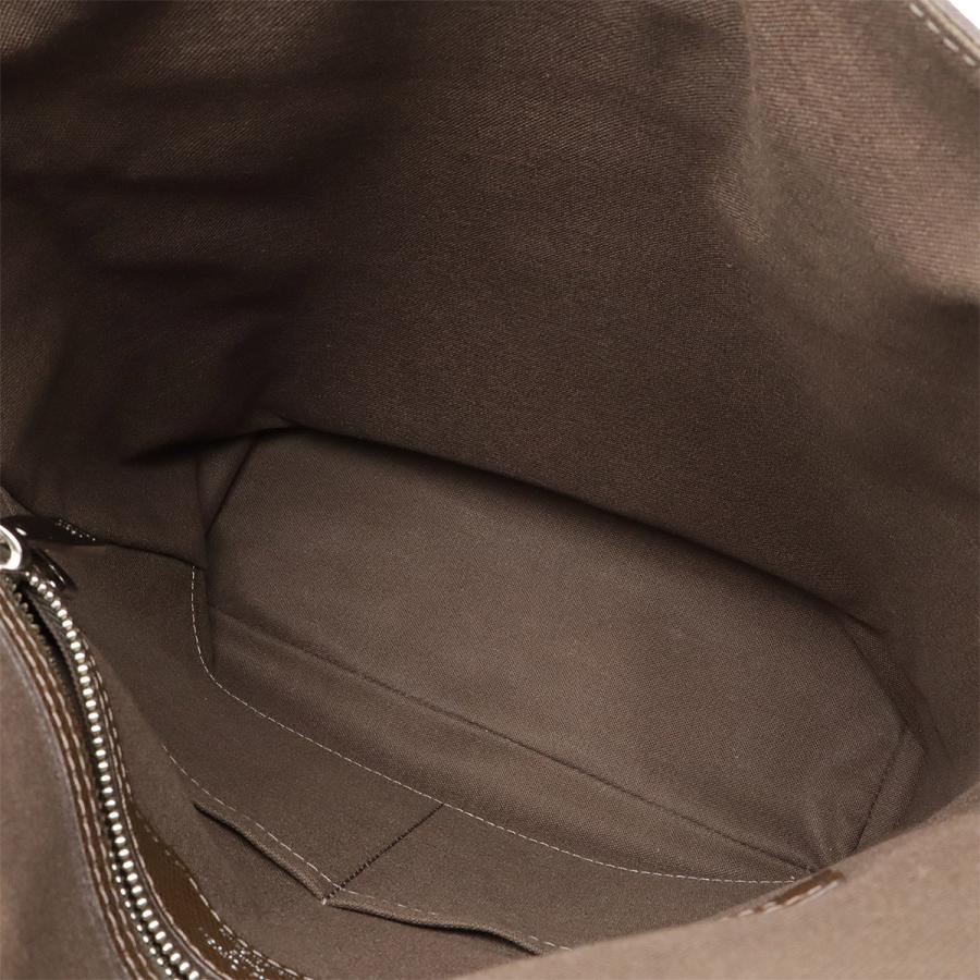 LOUIS VUITTON ルイ ヴィトン タイガ ミロ ショルダーバッグ メッセンジャーバッグ 斜め掛け レザー グリズリ 茶 ブラウン シルバー金具 | LOUIS VUITTON | 05
