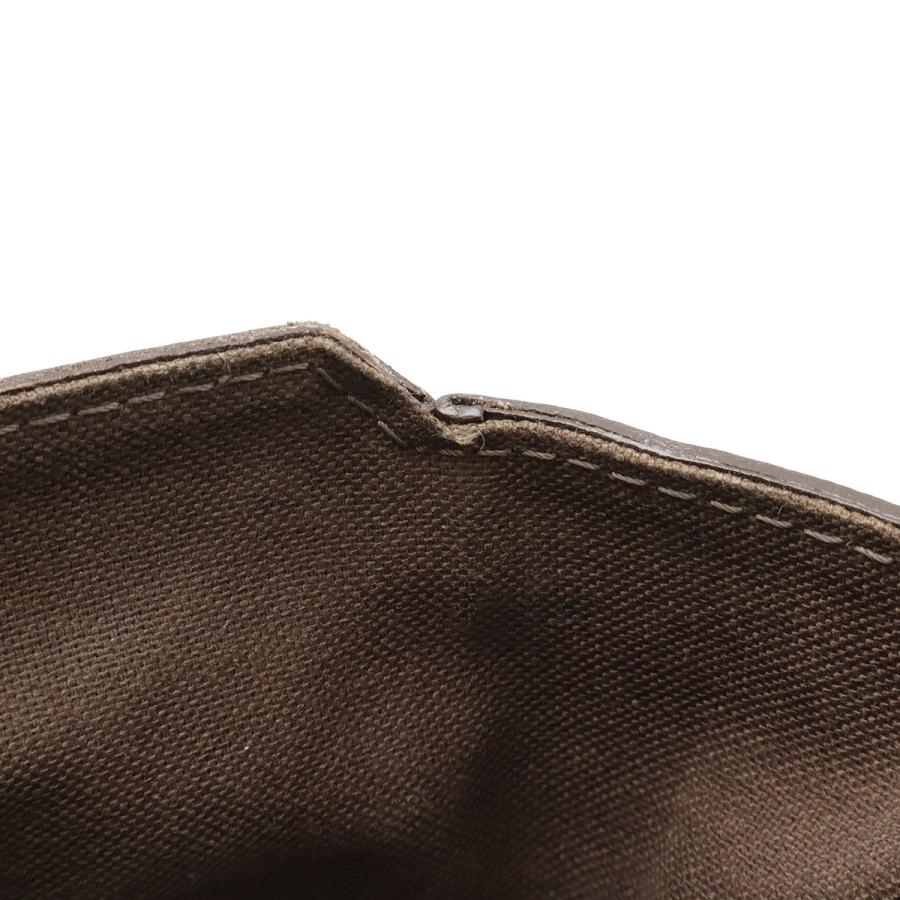 LOUIS VUITTON ルイ ヴィトン タイガ ミロ ショルダーバッグ メッセンジャーバッグ 斜め掛け レザー グリズリ 茶 ブラウン シルバー金具 | LOUIS VUITTON | 06