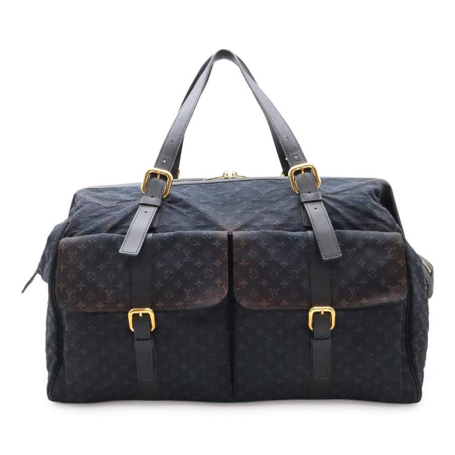 LOUIS VUITTON ルイ ヴィトン モノグラムミニ ルイーズ ボストンバッグ