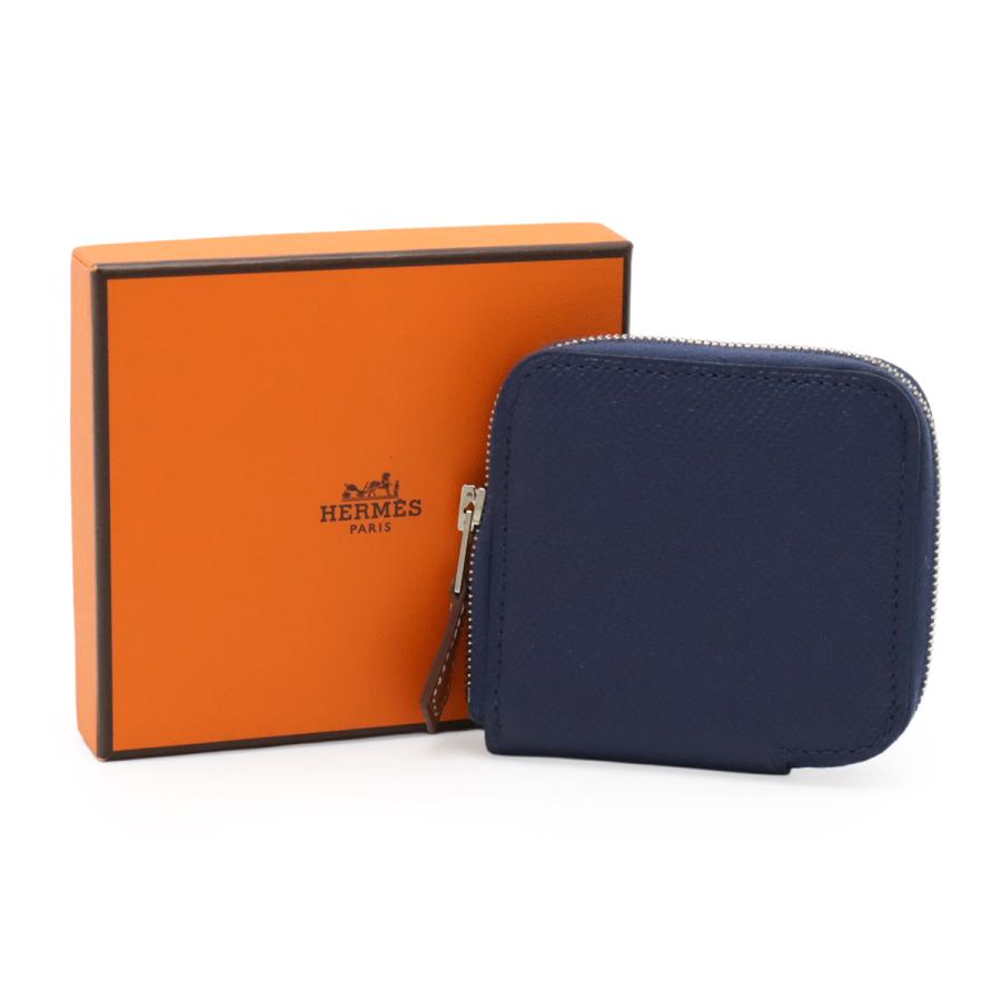 HERMES エルメス アザップシルクイン コンパクトミニ コインケース 小銭入れ ラウンドファスナー ヴォーエプソン レザー | HERMES | 04