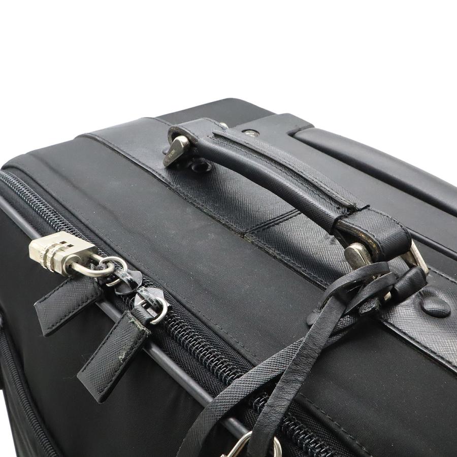 PRADA プラダ ナイロン キャリーバッグ キャリーケース トロリーバッグ 旅行 トラベルバッグ NERO ブラック 黒 2輪 VV0030 | PRADA | 04