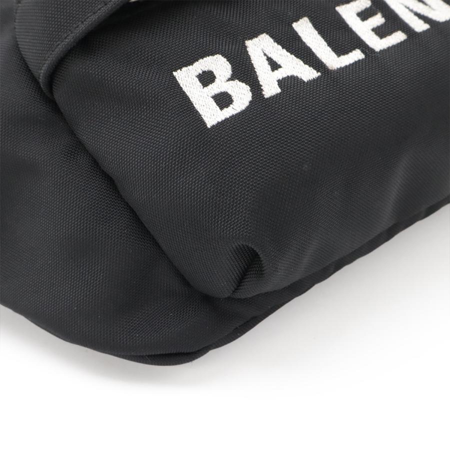 BALENCIAGA バレンシアガ WHEEL ウィール ロゴ ボディバッグ ウエストポーチ ベルトバッグ ナイロンキャンバス ブラック 黒 ネイビー | BALENCIAGA | 02
