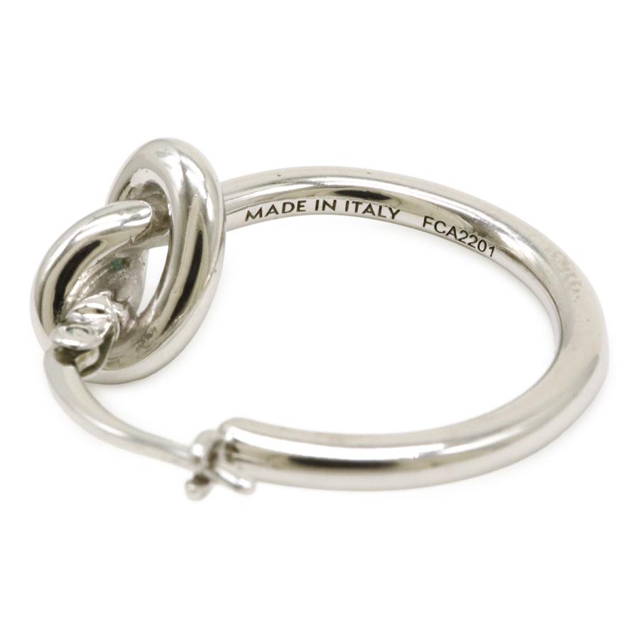 ◇セリーヌ◇ノット スモールフープ ブラス フープ ピアス 両耳用 ブランド CELINE】ノット スモールフープ ピアス (CELINE/ピアス