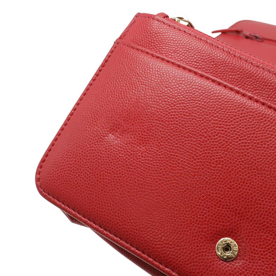 CHANEL シャネル カメリア ココマーク チェーンウォレット