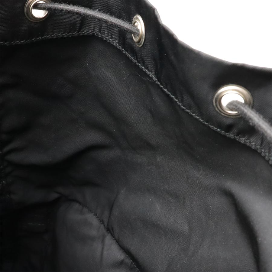 PRADA プラダ リュックサック バックパック デイパック ナイロン NERO 黒 ブラック シルバー金具 国内ブティック購入品 V135 | PRADA | 07
