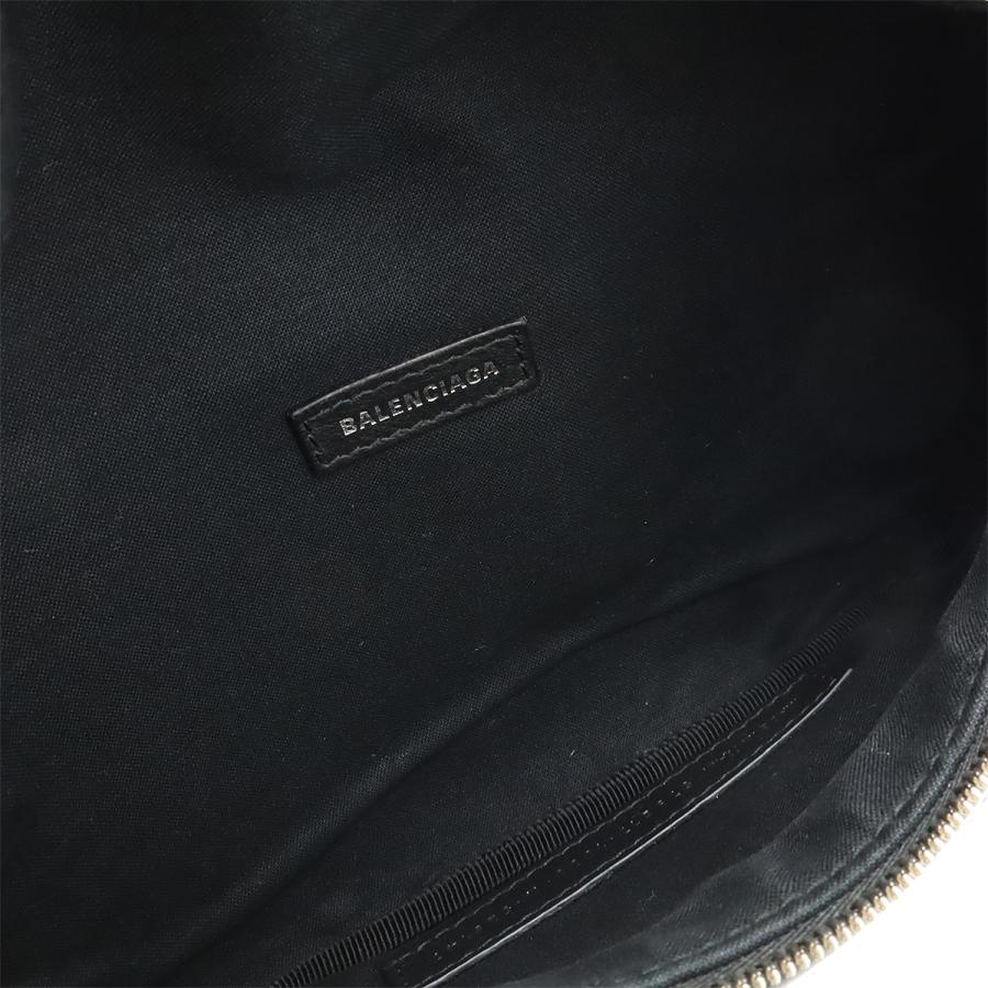 BALENCIAGA バレンシアガ EVERYDAY エブリデイ ロゴ ボディバッグ ウエストポーチ ベルトバッグ レザー ブラック 黒 579617 | BALENCIAGA | 06