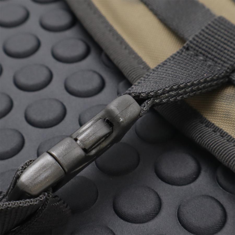 MONCLER モンクレール fragment design フラグメント デザイン ジーニアス7 バックパック リュックサック ナイロン スエード カーキ ブラック 黒 | MONCLER | 04