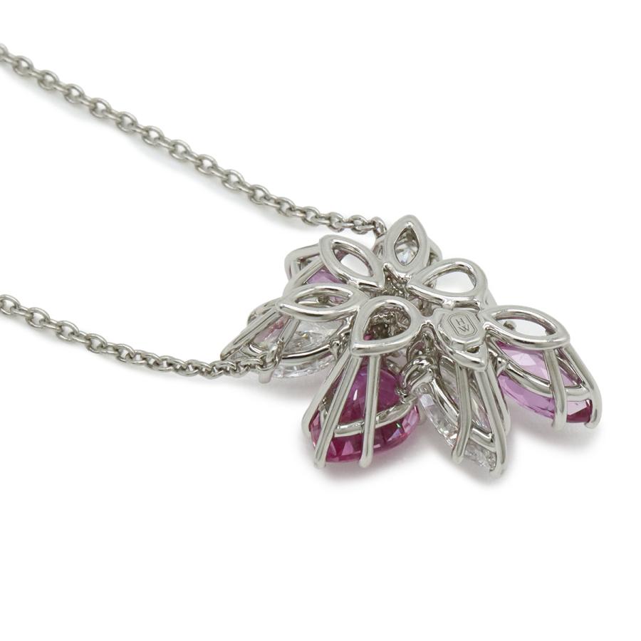 HARRY WINSTON ハリー ウィンストン ウィンストンクラスター ピンクサファイア ペンダント Pt950 ダイヤモンド PEPSPCLPMWC | ハリー・ウィンストン | 04