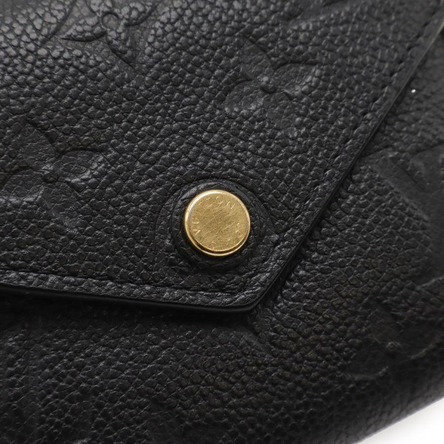 LOUIS VUITTON ルイ ヴィトン モノグラムアンプラント ポルトフォイユ ヴィクトリーヌ 3つ折財布 三つ折り財布 ノワール 黒 ブラック | LOUIS VUITTON | 03