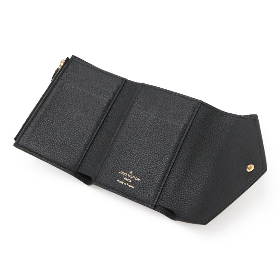 LOUIS VUITTON ルイ ヴィトン モノグラムアンプラント ポルトフォイユ ヴィクトリーヌ 3つ折財布 三つ折り財布 ノワール 黒 ブラック | LOUIS VUITTON | 04