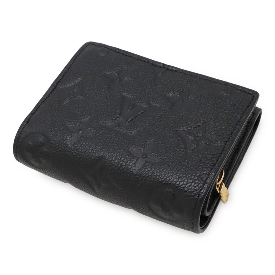 LOUIS VUITTON ルイ ヴィトン モノグラムアンプラント ポルトフォイユ メティス コンパクト 三つ折財布 3つ折り ノワール 黒 ブラック | LOUIS VUITTON | 01