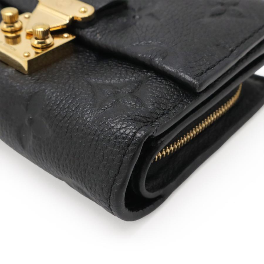 LOUIS VUITTON ルイ ヴィトン モノグラムアンプラント ポルトフォイユ メティス コンパクト 三つ折財布 3つ折り ノワール 黒 ブラック | LOUIS VUITTON | 02