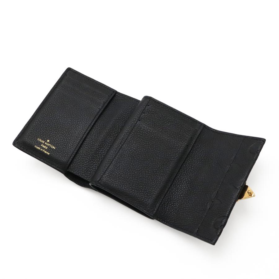 LOUIS VUITTON ルイ ヴィトン モノグラムアンプラント ポルトフォイユ メティス コンパクト 三つ折財布 3つ折り ノワール 黒 ブラック | LOUIS VUITTON | 05