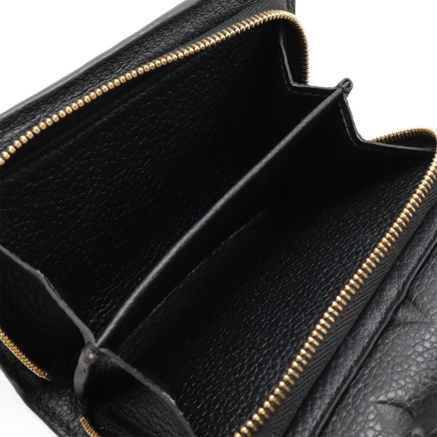 LOUIS VUITTON ルイ ヴィトン モノグラムアンプラント ポルトフォイユ メティス コンパクト 三つ折財布 3つ折り ノワール 黒 ブラック | LOUIS VUITTON | 06